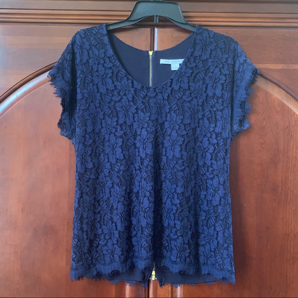 Diane von Furstenburg Cholula Lace top
